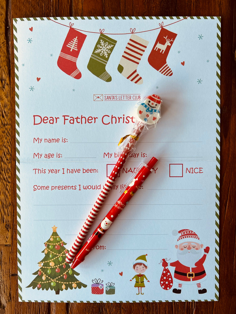 Write to Santa Letter Pack