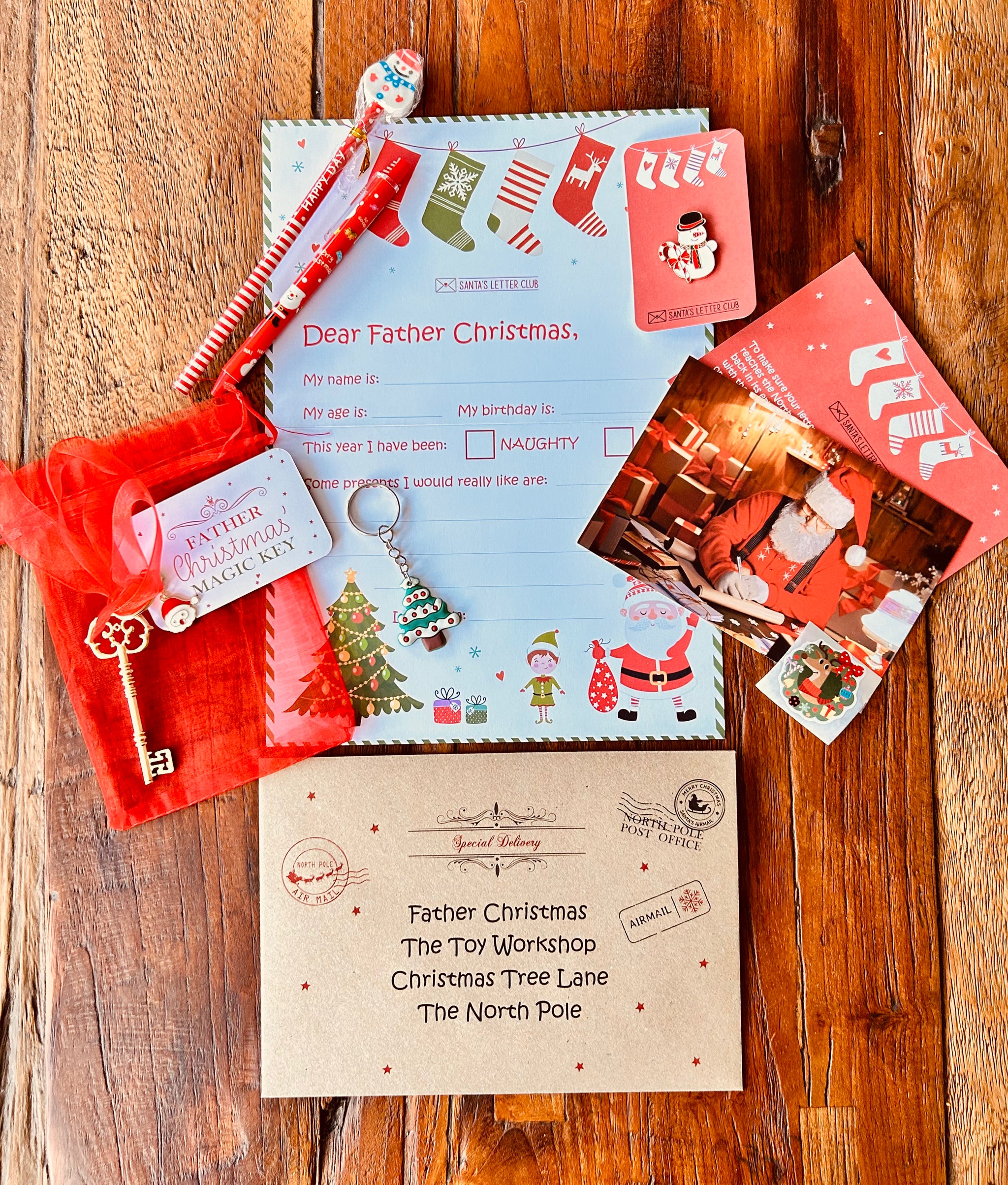 Write to Santa Letter Pack